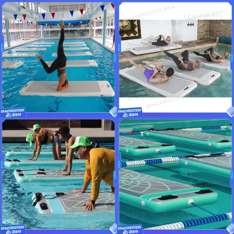 Yoga Fitness Factory - Fabrieks prijs opblaasbare drijvende water yoga