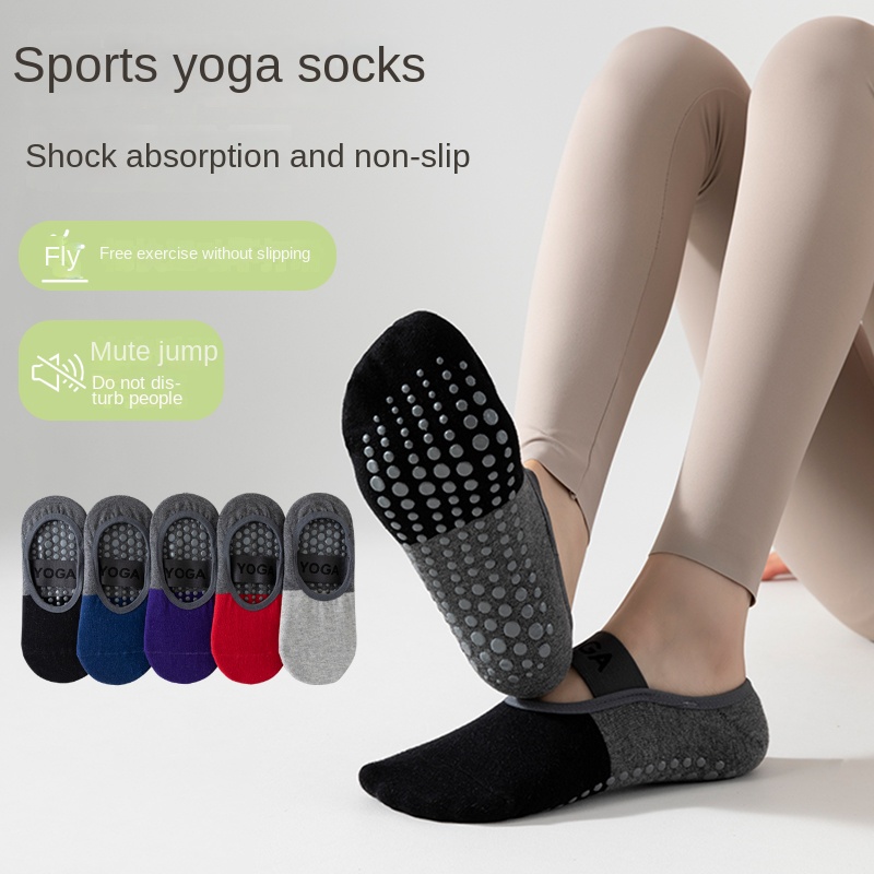 Fitness Yoga Pilates - 5 paar grensoverschrijdende professionele yogasokken, katoenen