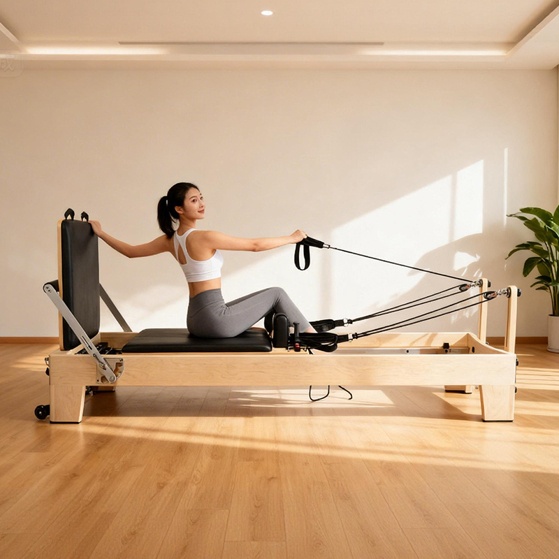 Yoga Health & Fitness Centre - Witte Esdoorn Draagbare Verstelbare Pilates Reformer