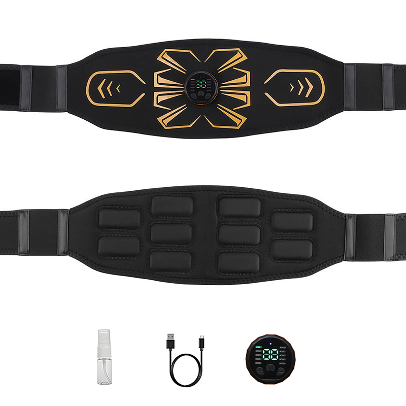 Weight Lifting Belt - Slimme buikspiertrainer, buikspierverstevigende riem, lichaamsmassage, training,