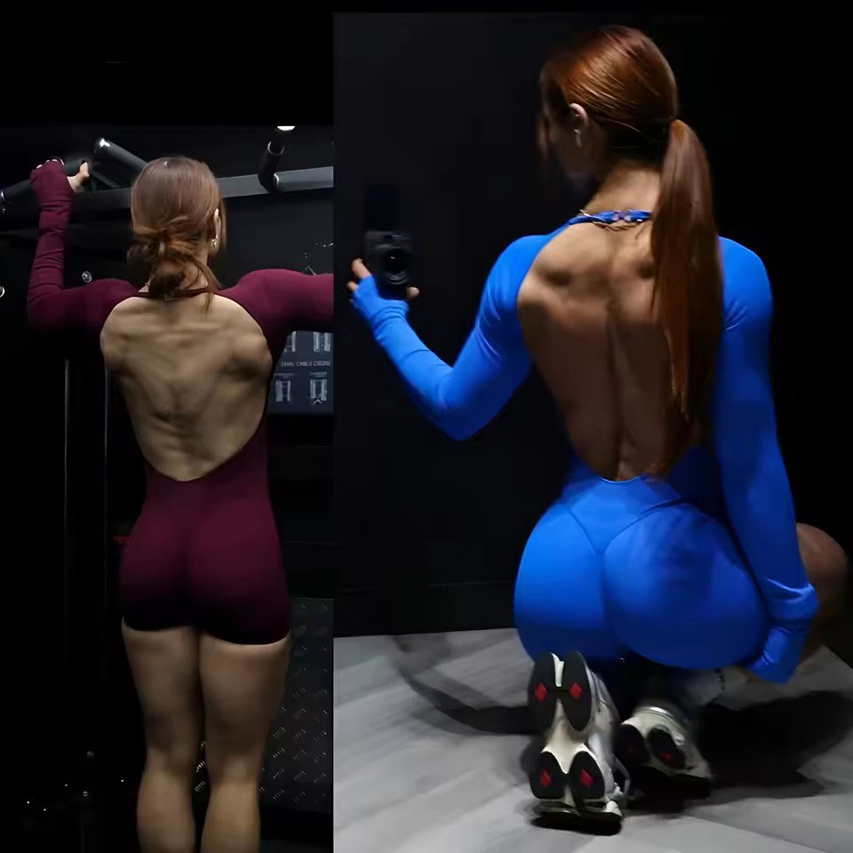 Yoga Fitness Jumpsuit - Impact jumpsuit met lange mouwen Naadloze