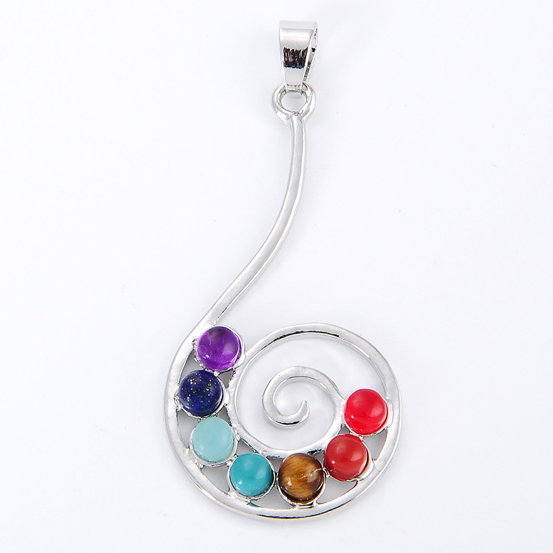 7 Chakra Stone Ketting Hanger  - Yoga Health & Fitness Centre recensie en prijs