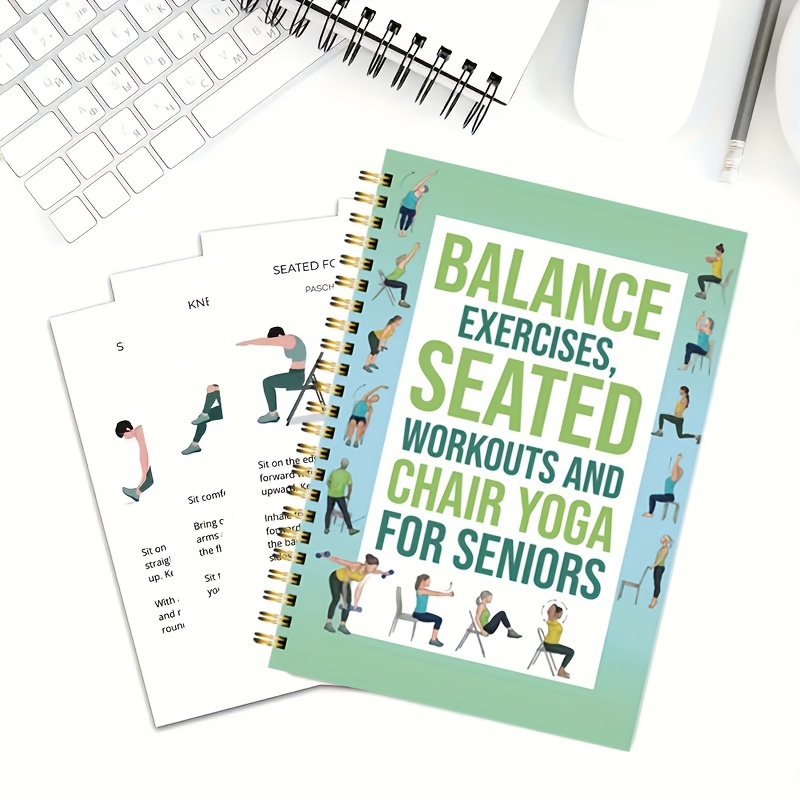 Stoel yoga oefennotitieboekje  - Yoga Fitness Journal recensie en prijs