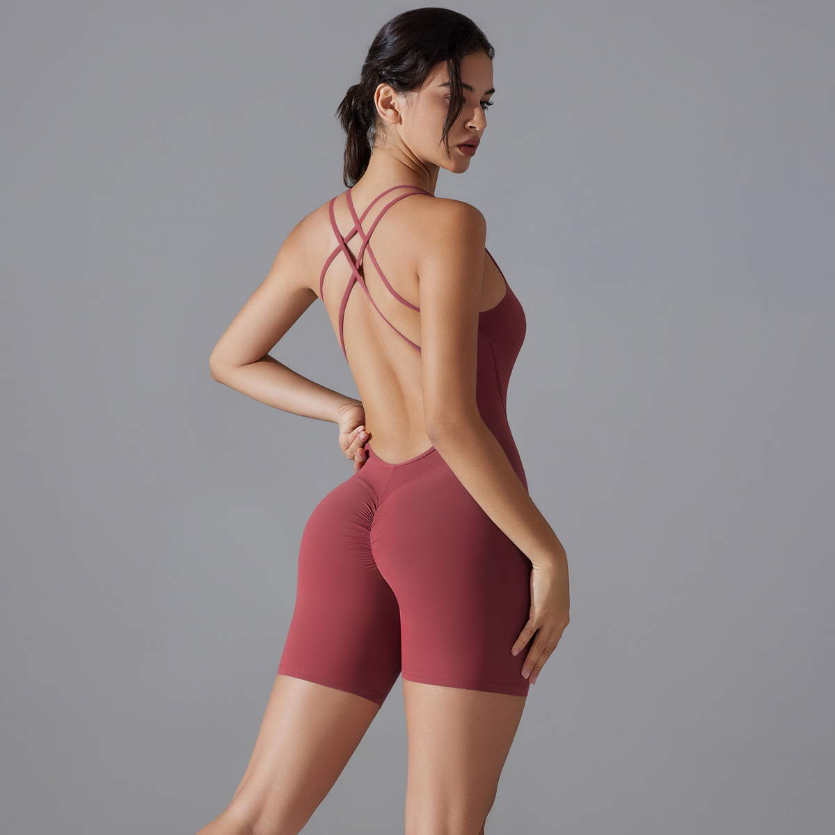 Yoga Set Sexy Backless Sportie - Yoga Fitness Jumpsuit recensie en prijs