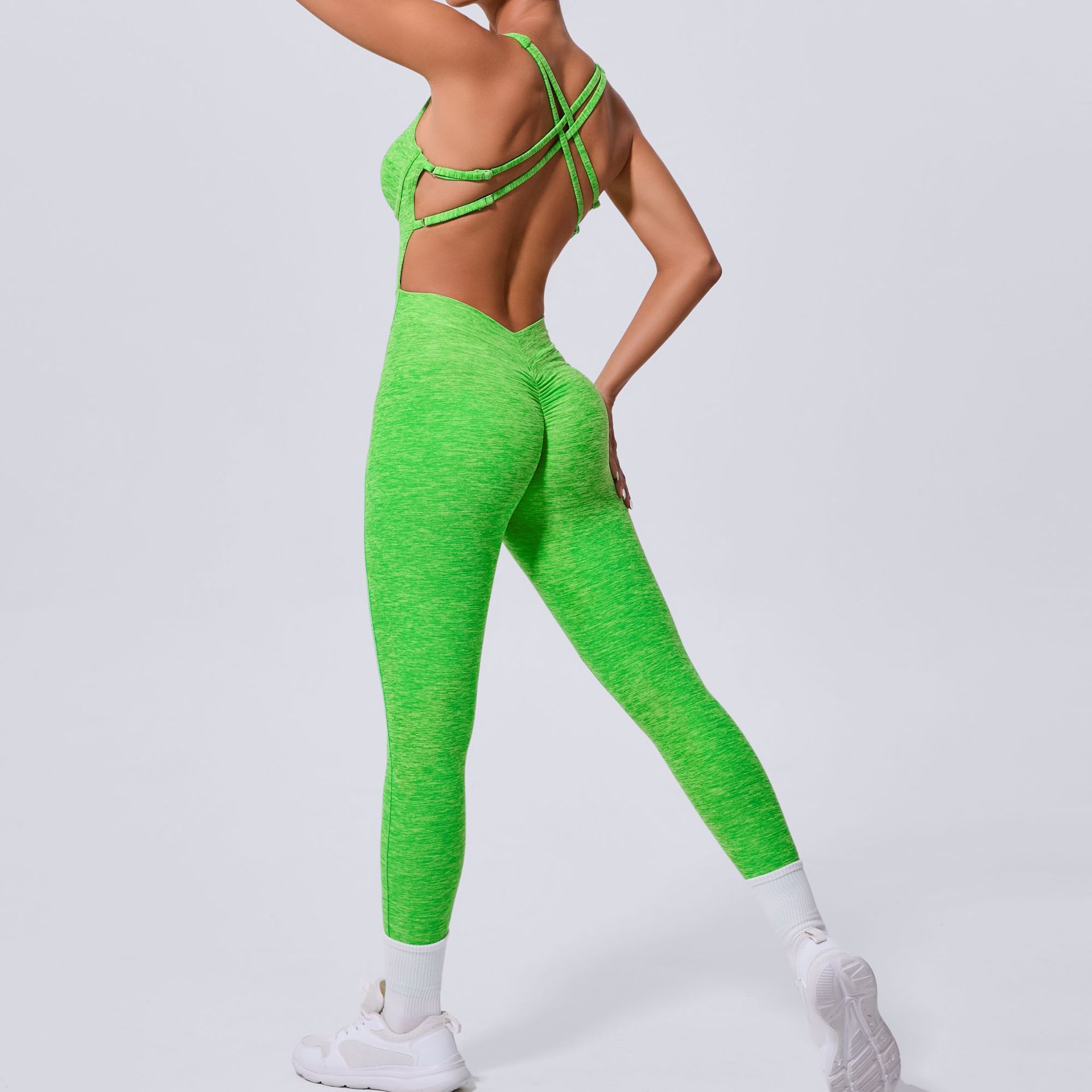 Vrouwen Nieuwe Kruis Verstelba - Yoga Fitness Jumpsuit recensie en prijs