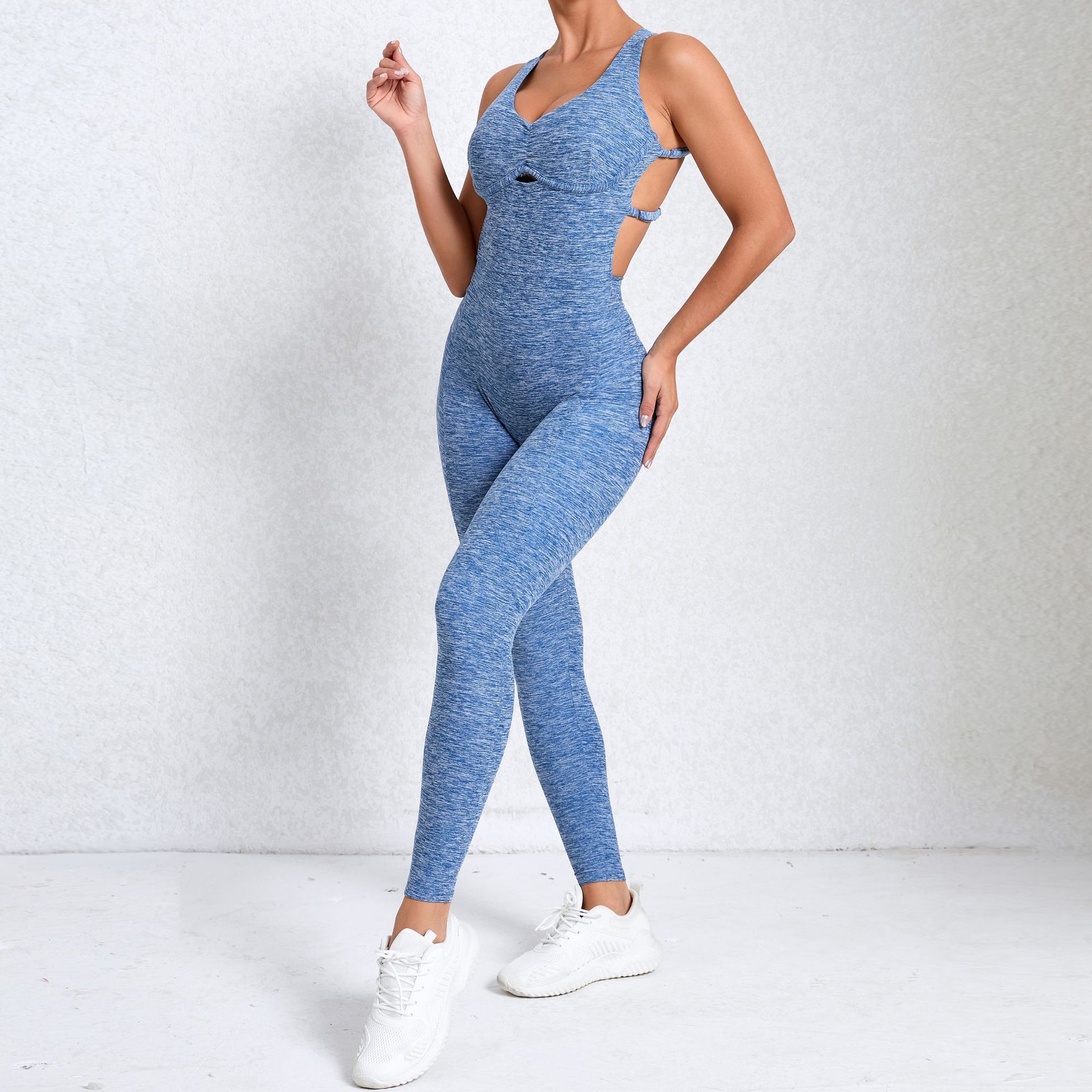 Vrouwen Nieuwe Kruis Verstelba - Yoga Fitness Jumpsuit recensie en prijs