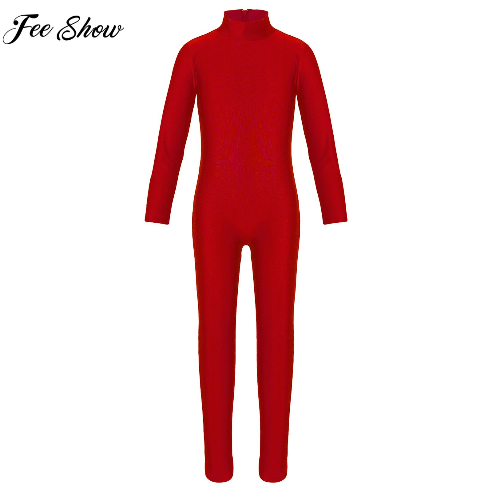 Kinderen meisje lange mouw rit - Yoga Fitness Jumpsuit recensie en prijs