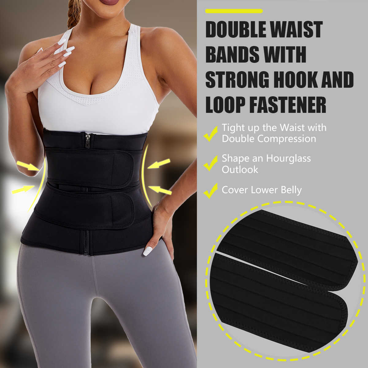 Dames tailletrainer riem met d - Weight Lifting Belt recensie en prijs