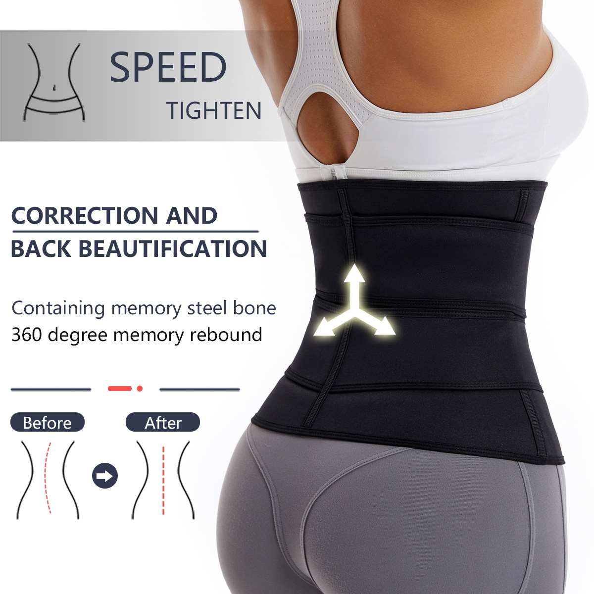 Dames tailletrainer riem met d - Weight Lifting Belt recensie en prijs