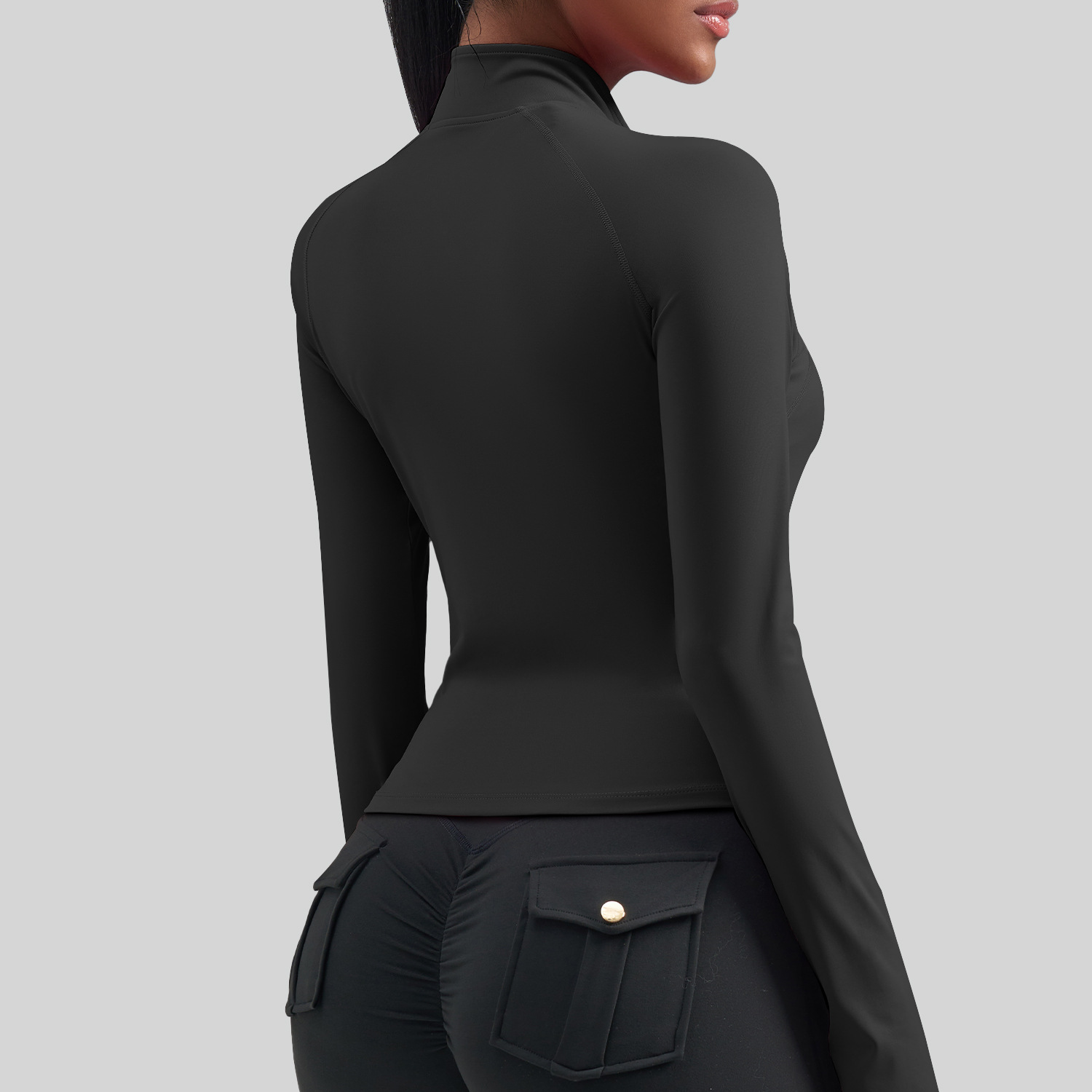 Dames Plus Size Zip Sportjas S - Yoga Fitness Stretching recensie en prijs