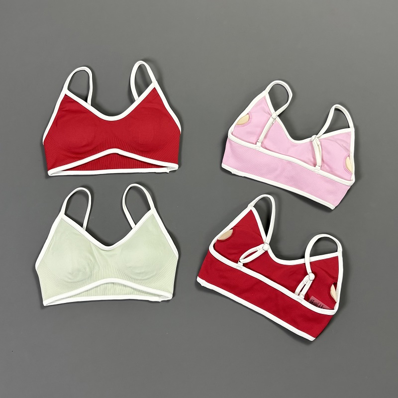 Dames Contrastline Yoga BH V-h - Yoga Và Fitness recensie en prijs