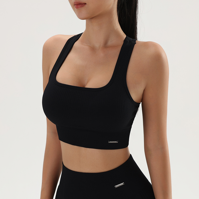 Dames Naadloze Geribbelde Crop - Yoga Fitness Stretching recensie en prijs