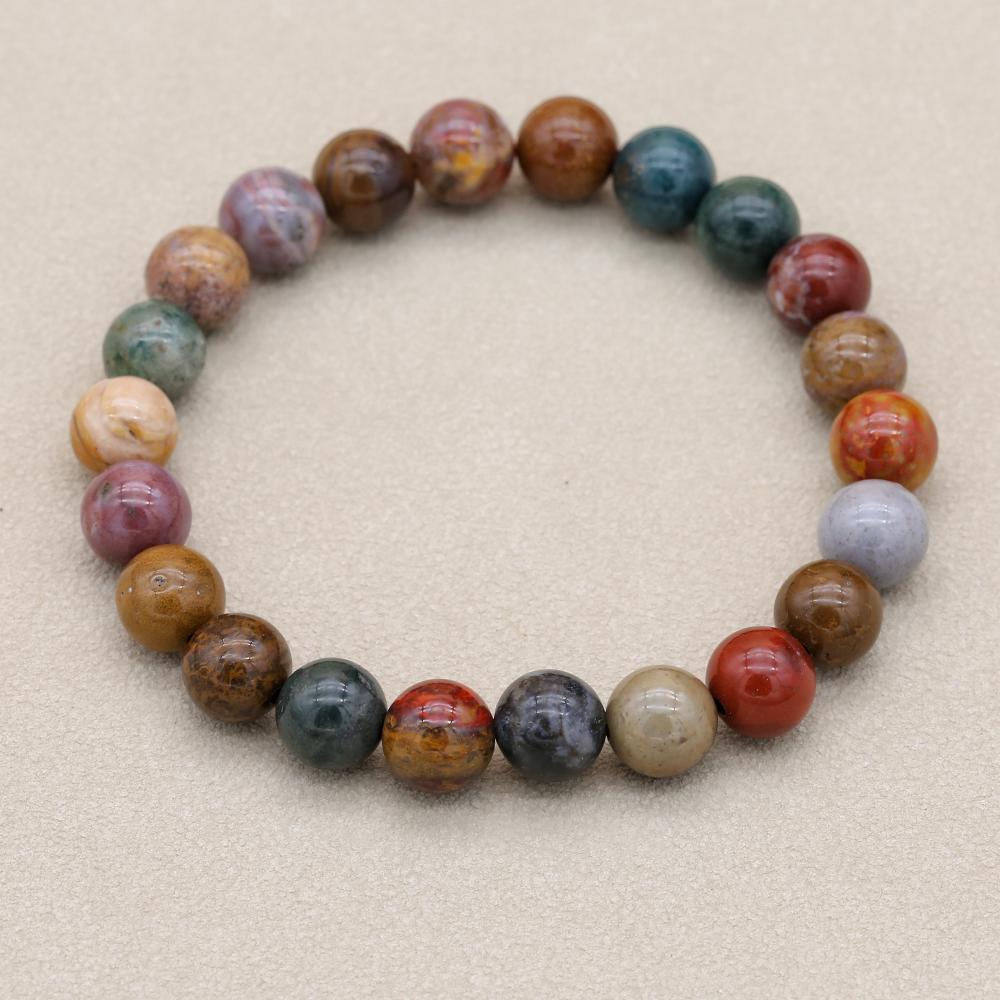 8Mm Natuursteen Oceaan Jaspis  - Yoga Health & Fitness Centre recensie en prijs