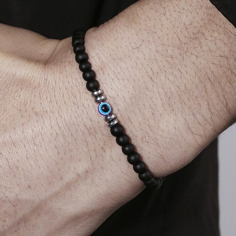 Trendy 4mm Obsidiaan Hematiet  - Yoga Health & Fitness Centre recensie en prijs