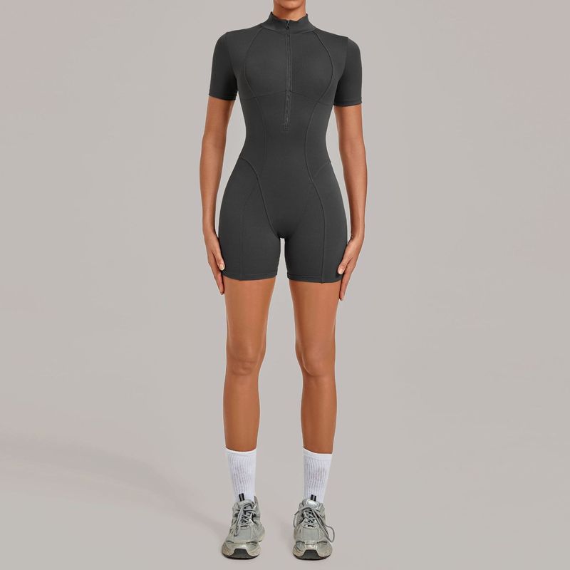 Modieuze damesromper met halve - Yoga Fitness Jumpsuit recensie en prijs