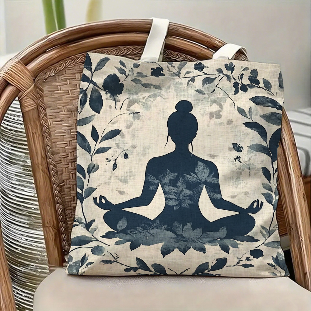 1-delige canvas schoudertas me - Yoga Fitness Holiday recensie en prijs