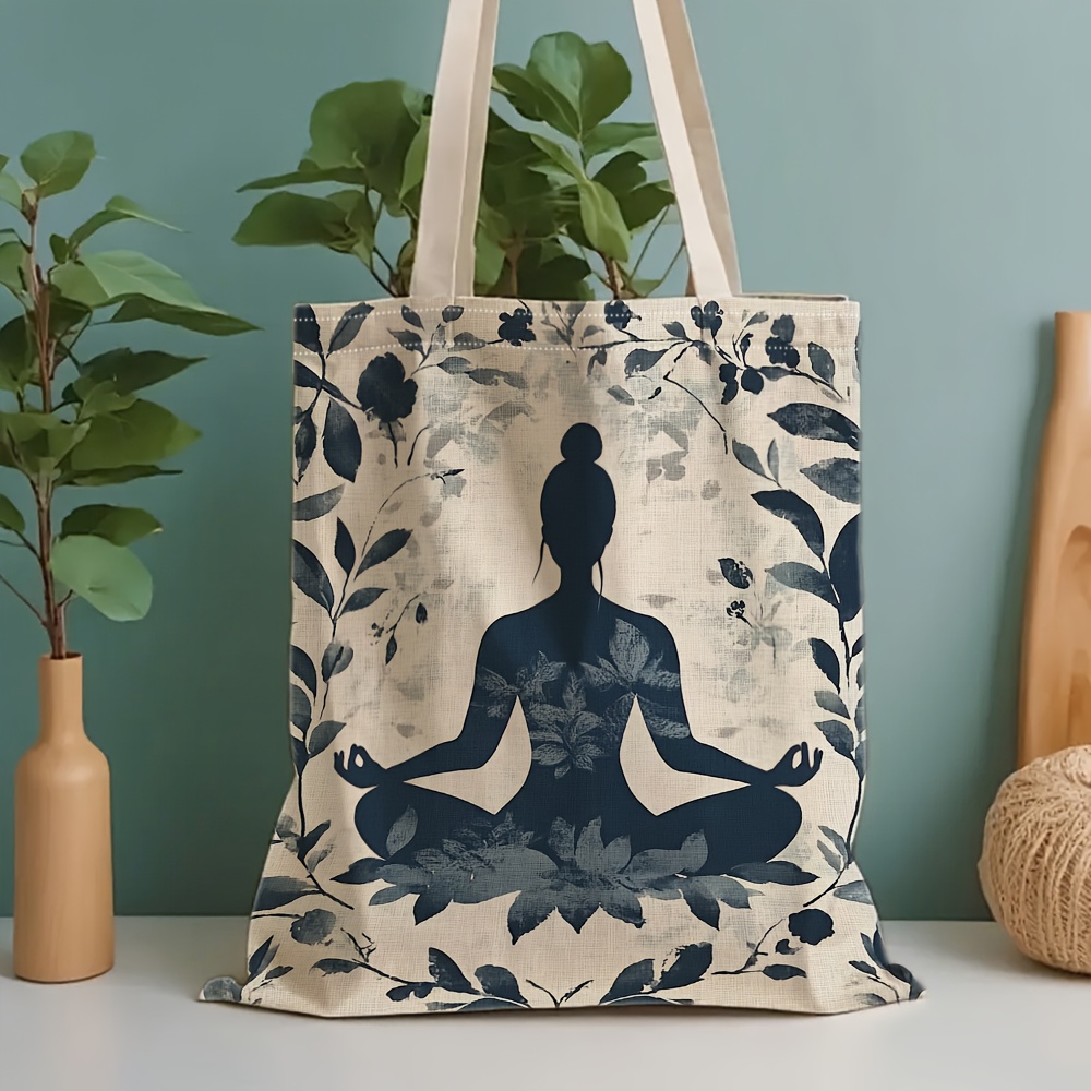 1-delige canvas schoudertas me - Yoga Fitness Holiday recensie en prijs