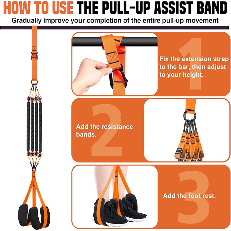 Pull-up assistentiebanden Set  - Suspension Trainer Trx recensie en prijs
