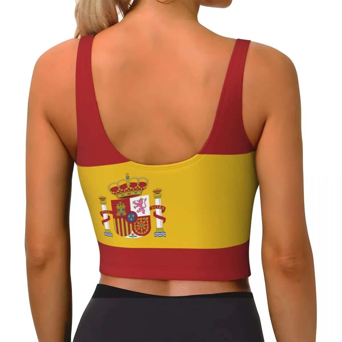 Spanje Vlag Basic Tops Dames S - Yoga Và Fitness recensie en prijs