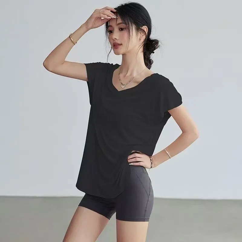 Dames afslankend yoga-T-shirt  - Yoga Fitness Stretching recensie en prijs